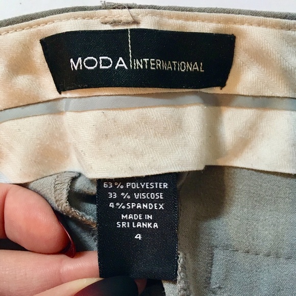 VICTORIA'S SECRET Gray Long Dress Shorts Size 4 - Picture 6 of 7